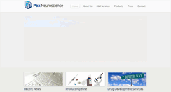 Desktop Screenshot of paxneuroscience.com